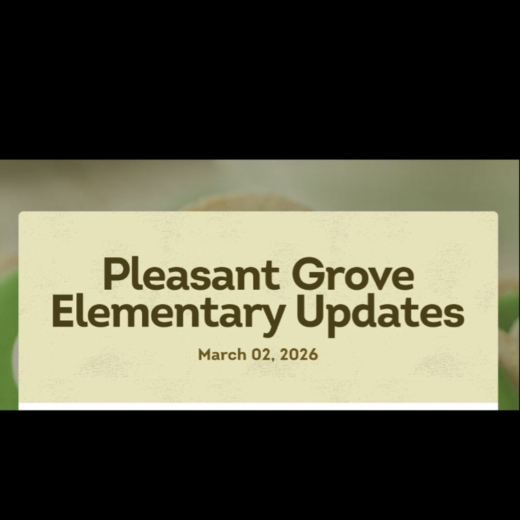 A flyer for the PGES March 2-6 newsletter.