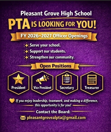 PTA Officer Openings!