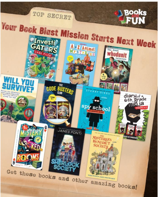 Books are Fun Book Blast Promo