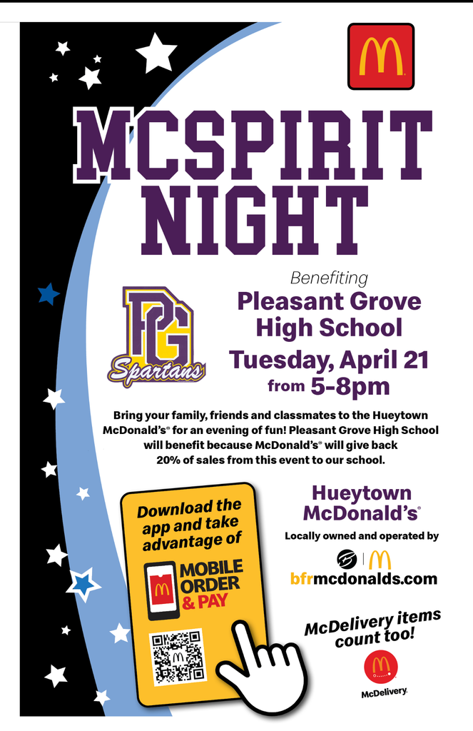 PGHS PTA MCSpirit Night