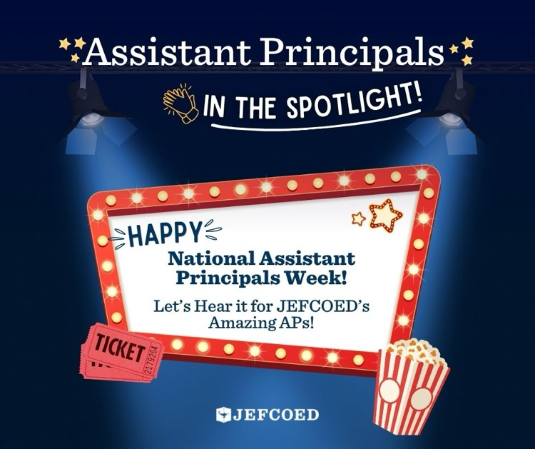 Graphic celebrates National Assistant Principals Week.