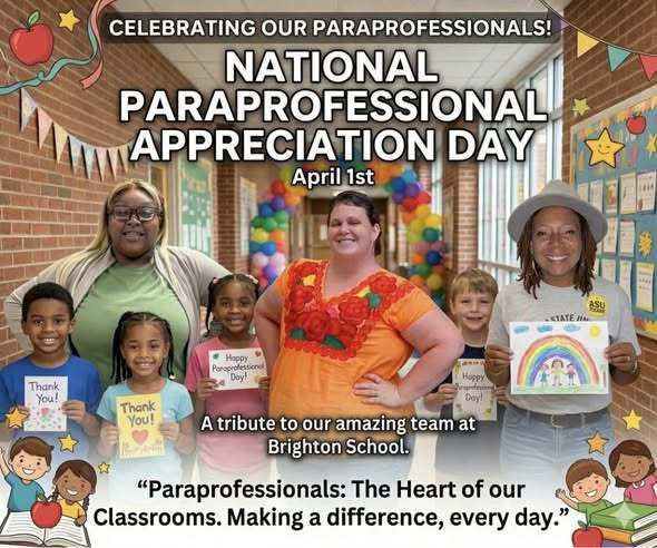 teachers and students smiling