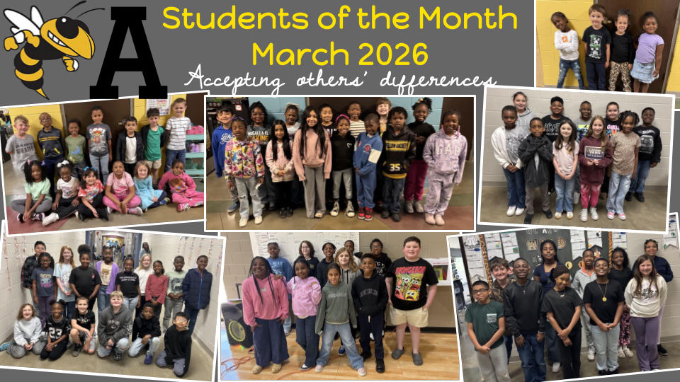 Student of the Month March Pictures