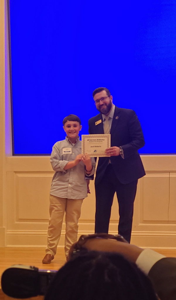 Poetry winner and Poem honored at recpetion in Montgomery