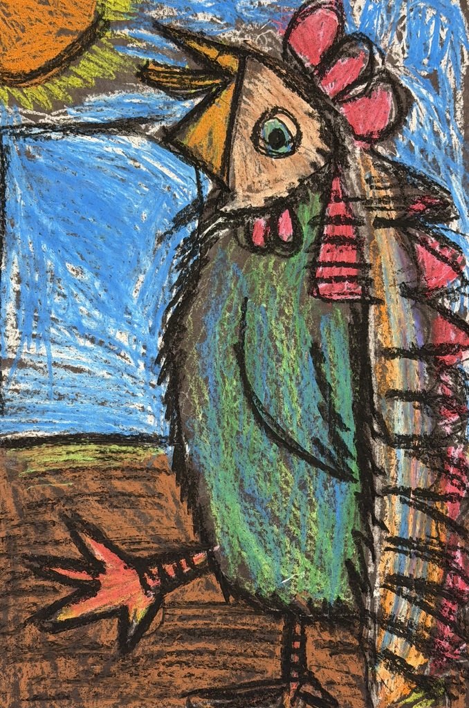 colorful rooster