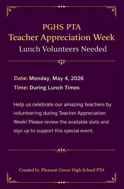 Your PTA Needs Your Help!