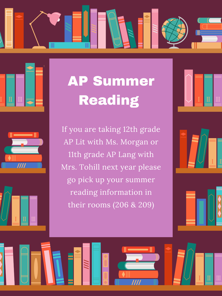AP Summer Reading Post!
