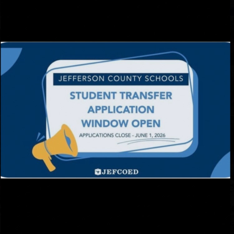 A flyer stating the student transfer portal closes on June 1.