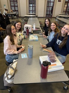 The freshmen academic achievers with a 4.0 GPA enjoyed an ice cream social today! Congrats freshmen keep up the good work!