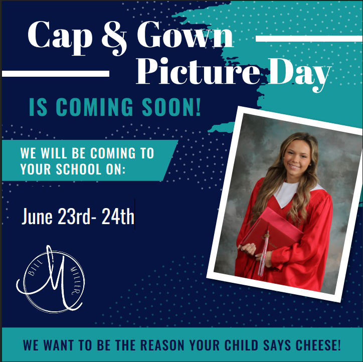 Cap and Gown Pictures for 2026-2027!
