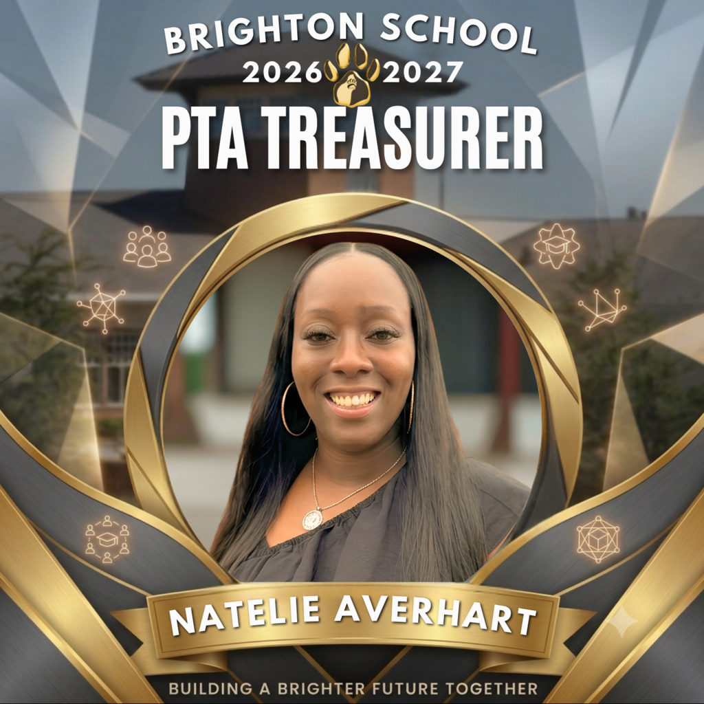 Brighton School PTA Treasurer Natelie Averhart