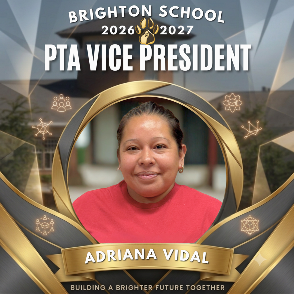 Brighton School PTA Vice President Adriana Vidal