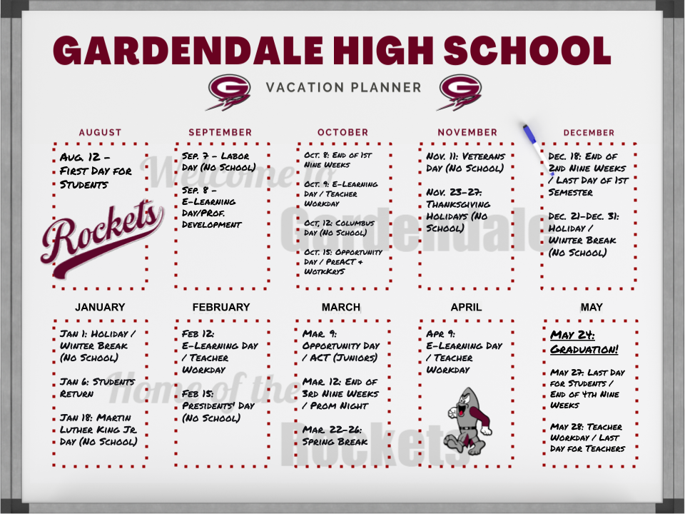 GHS Vacation Planner