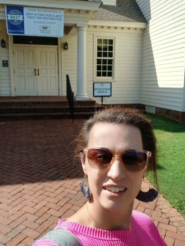 Mrs. Hendrix at American Village