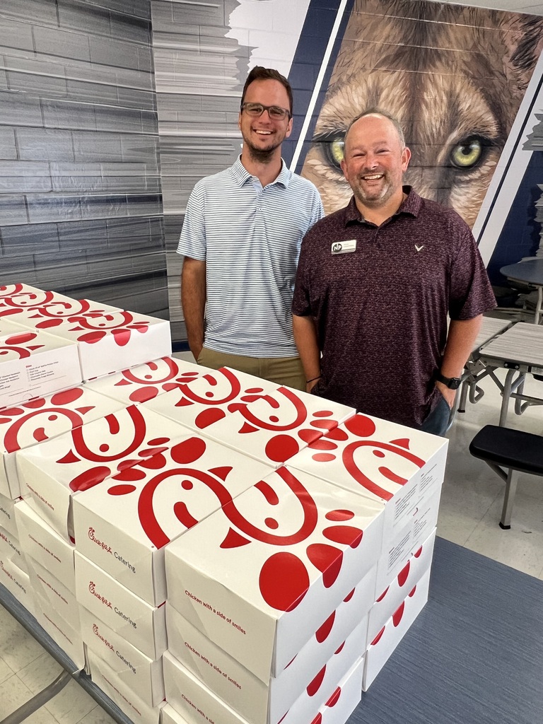 Thank you NorthPark Baptist for the delicious Chick Fil A lunch!