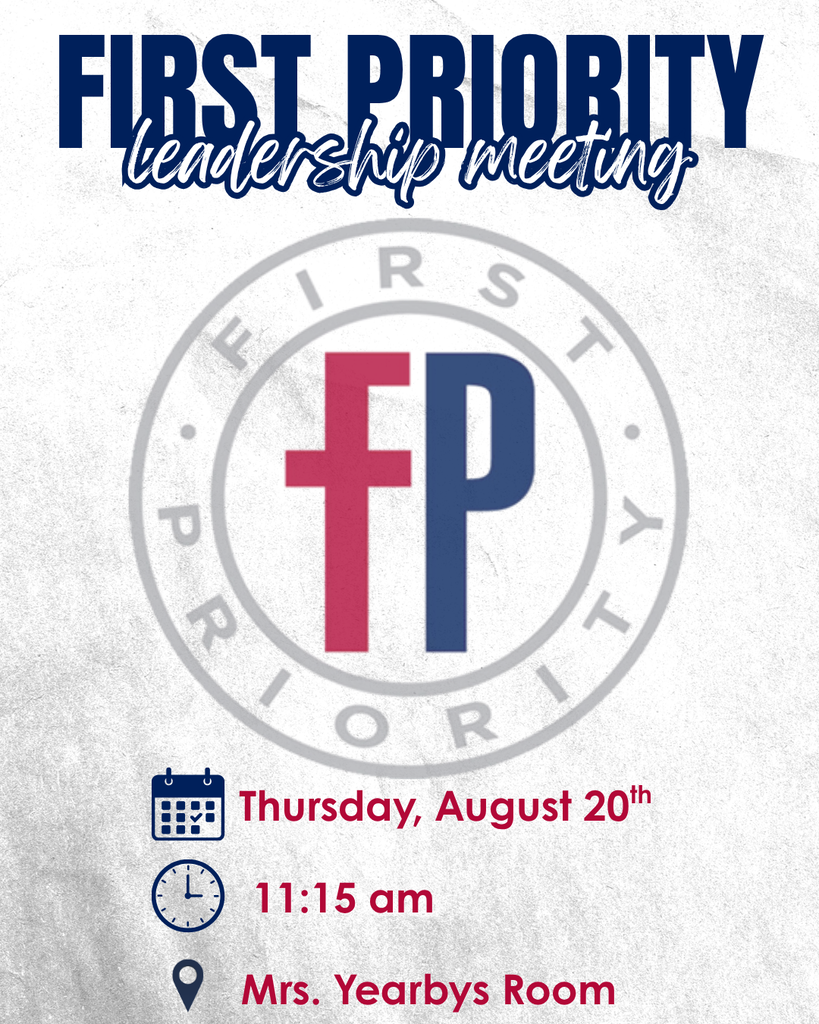 First Priority Poster