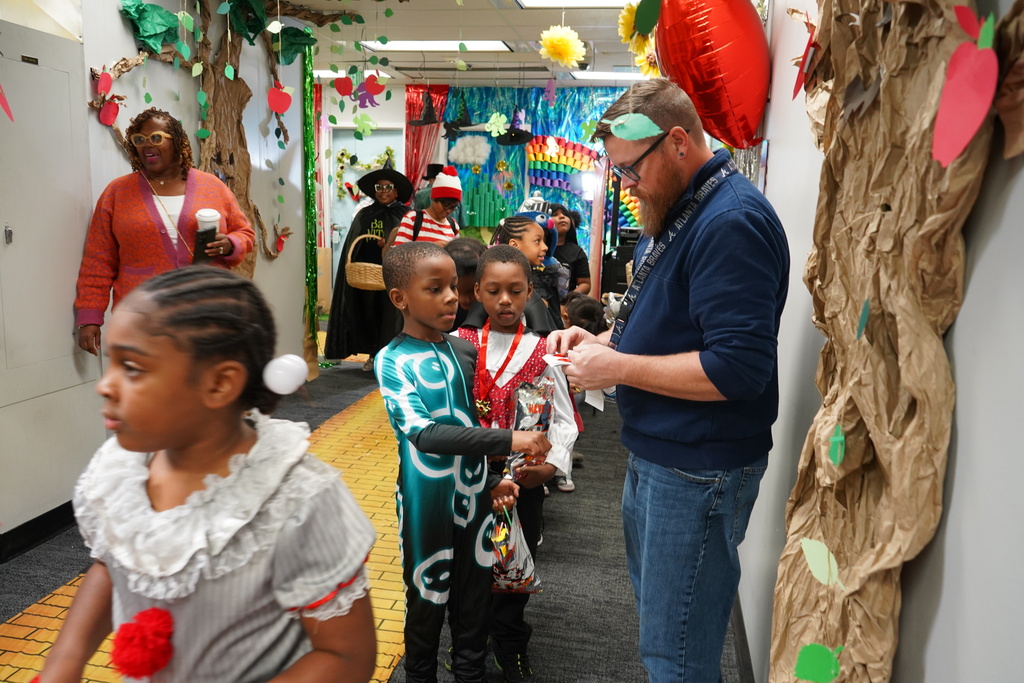 2025 Attendance Trick or Treat at Jefferson County Board of Education. 