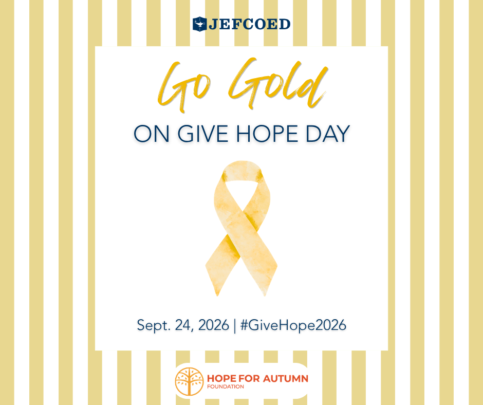 Give Hope and wear yellow on September 24, 2026.