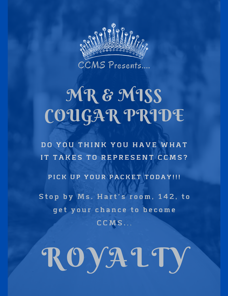 Mr and Miss Cougar Pride.