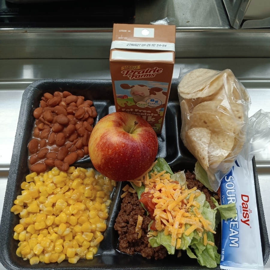 Tasty healthy lunch at LES@