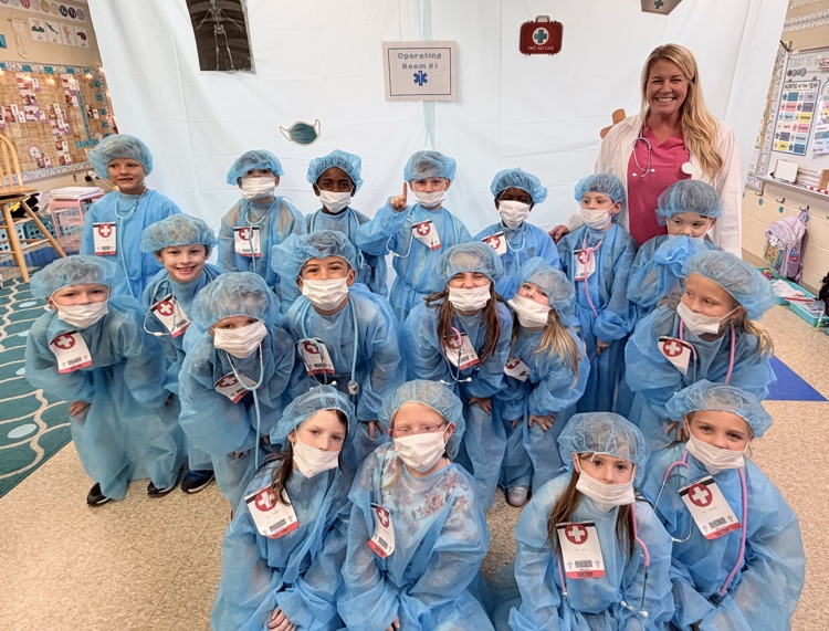 Mrs. Bowen’s class and her little doctors
