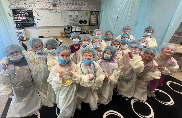 Mrs. Nixon’s class as doctors