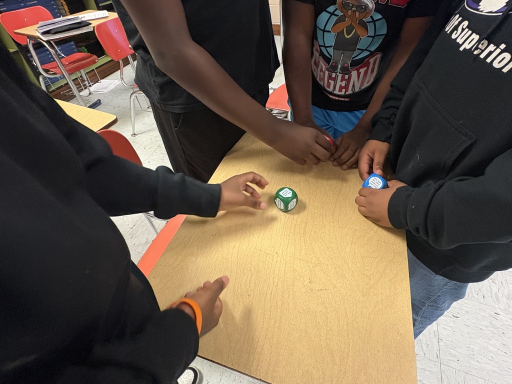 Dice are not just for plaing games. Students used dice to spark great conversations after reading The Lady, or the Tiger.