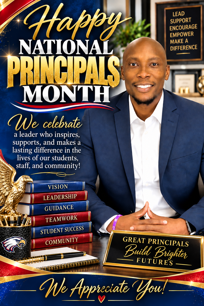 Picture of Dr. Jones, Principal of Erwin Middle School
