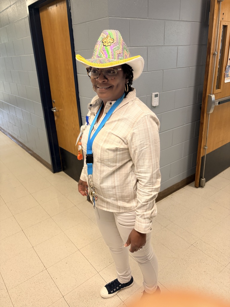 Nurse Avery wearing all white cowgirl outfit