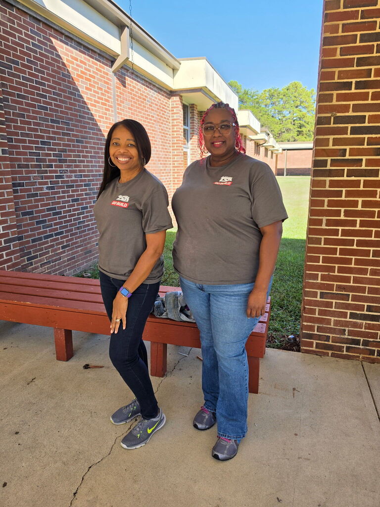 Our CTE teachers joined the Tacky Day fun!