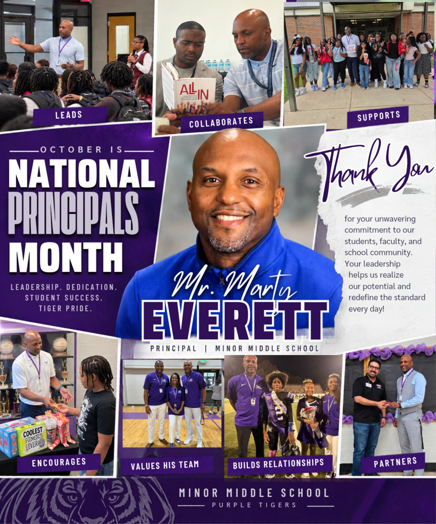 Celebrate National Principal Month with our very own, Mr. Marty Everett!