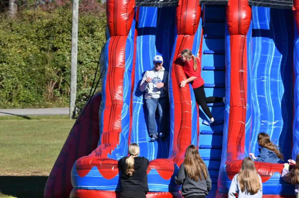 Mr. Henderson at our celebration day