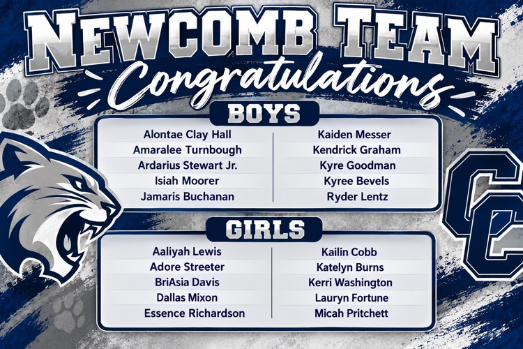 names of students who made newcomb