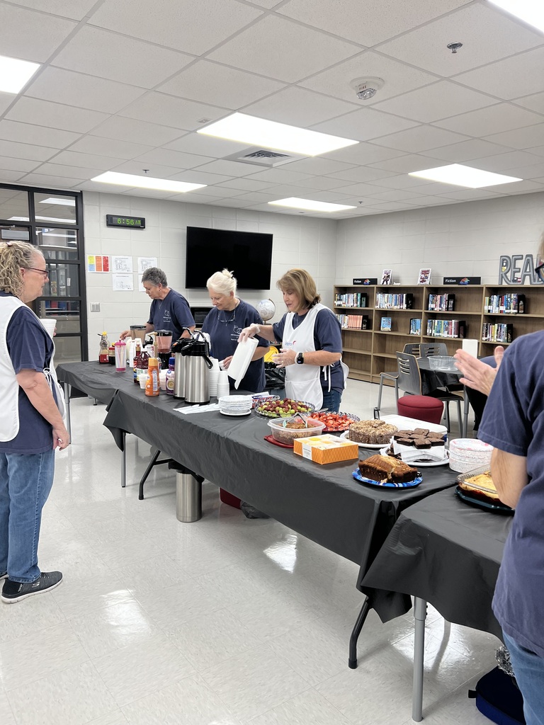 People serving food