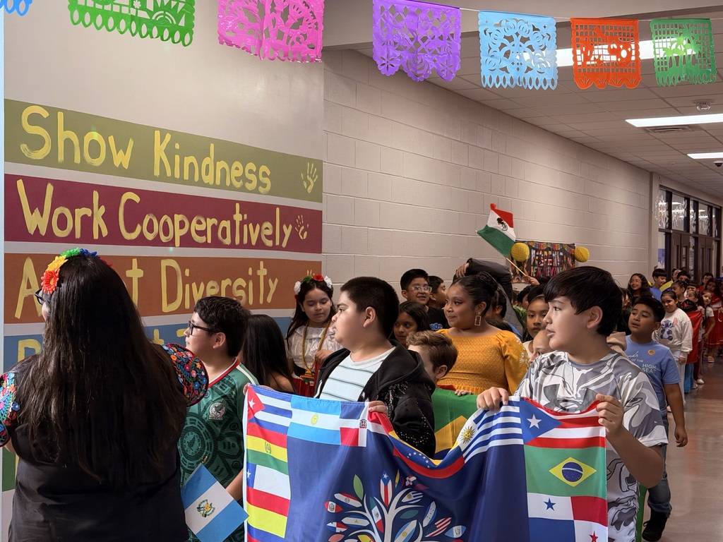 McCalla Elementary students, faculty, and staff come together for a special Hispanic Heritage Month celebration program, honoring Hispanic cultures, traditions, and contributions through student performances and presentations.