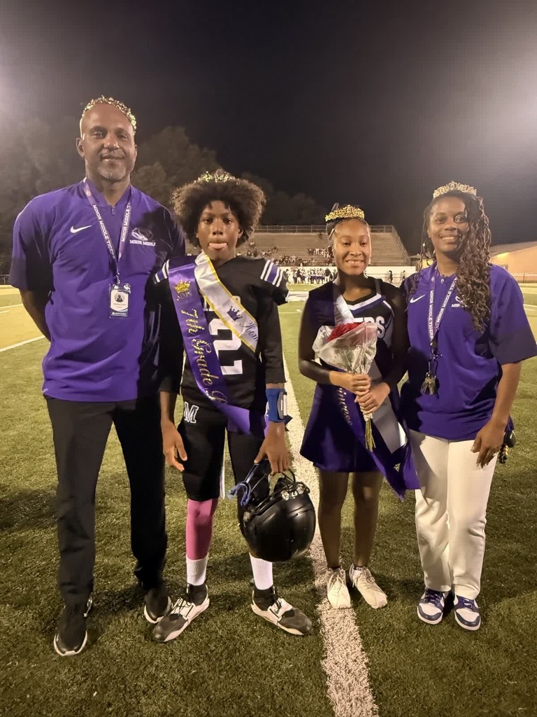 Congratulations to our 7th grade Princess, Somaya Shepherd and Prince, Prince Shelton. 