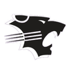 White Black panther logo