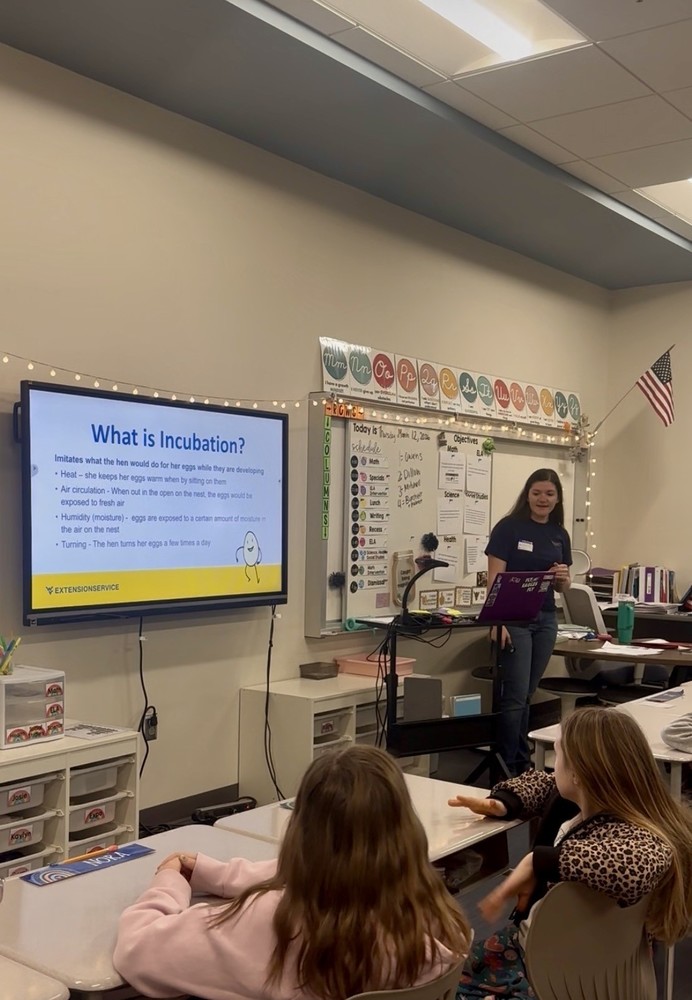 WVU Extension Visits Third Grade