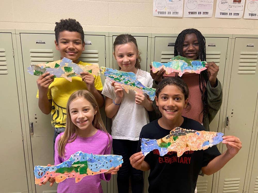 SES students showcase Trout in the Classroom project