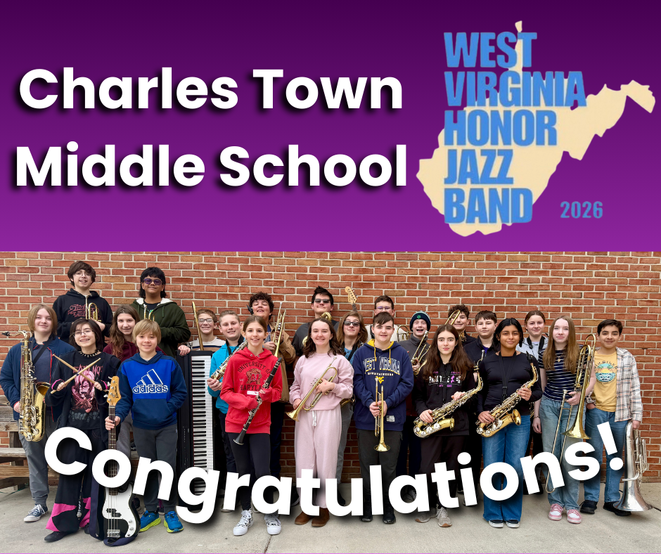 Congratulations CTMS Jazz Band group photo