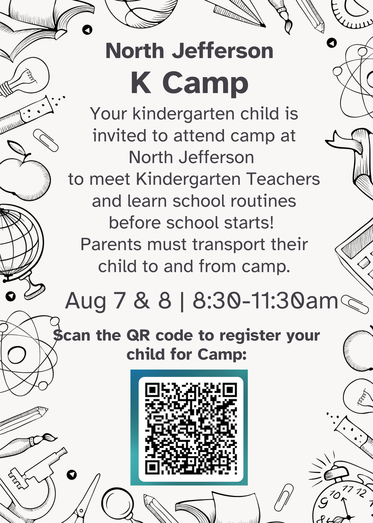 NJES K Camp Invitation 2025