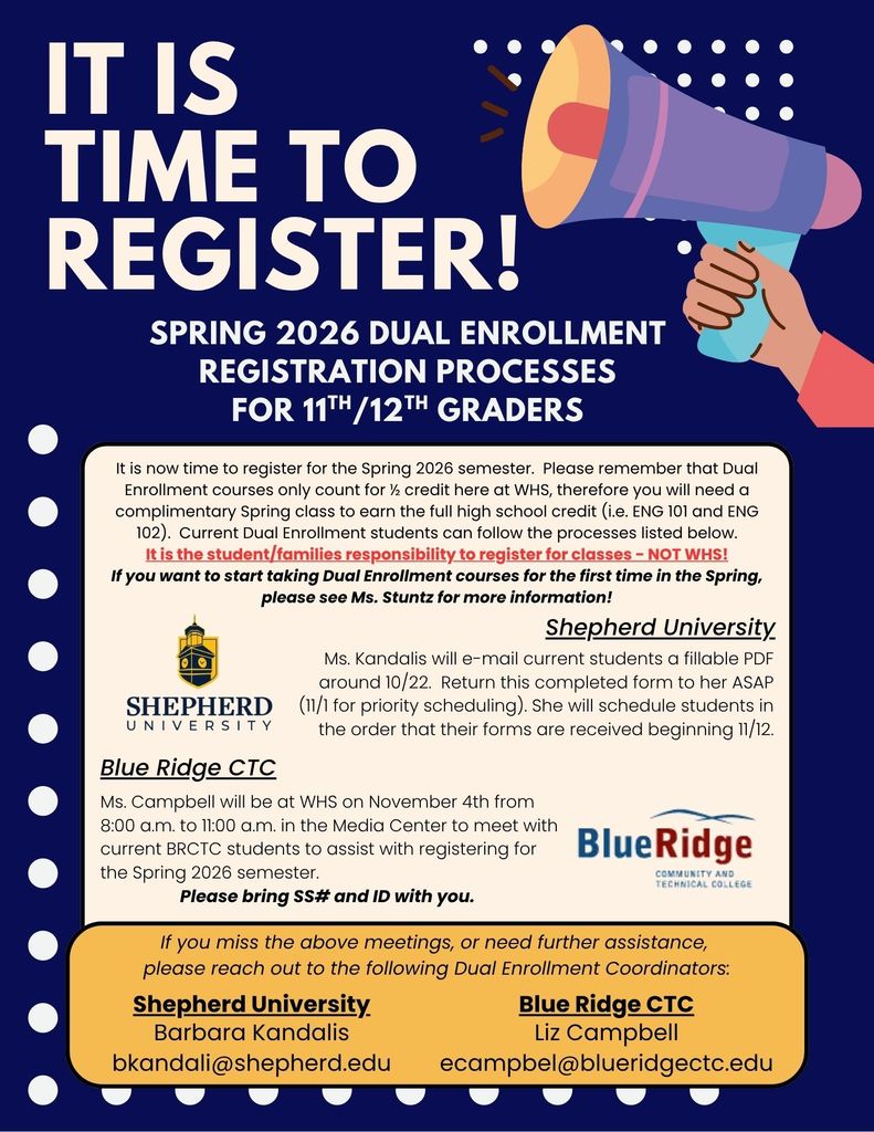 Spring 2026 Dual Enrollment Registration Processes