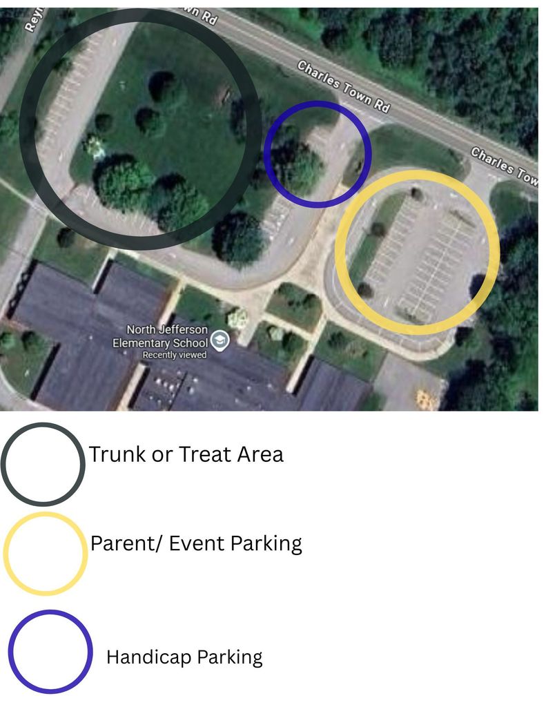NJES Trunk or Treat Parking 2025