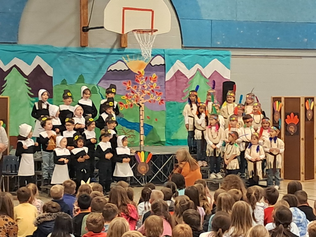 Kindergarten Pilgrams and Native Americans