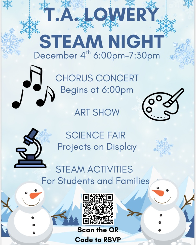 STEAM Night flyer 