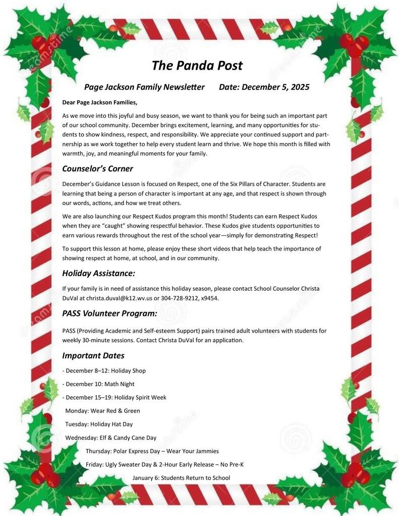 The Panda Post Newletter