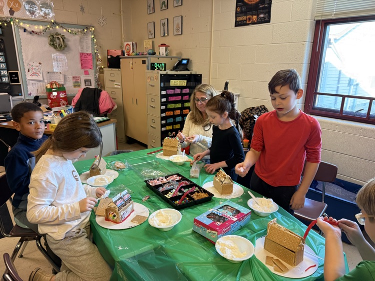 gingerbread house prep