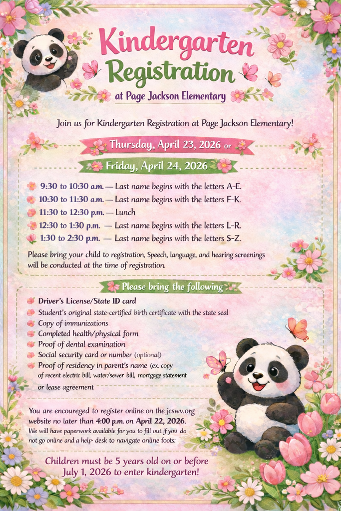 Kindergarten Registration