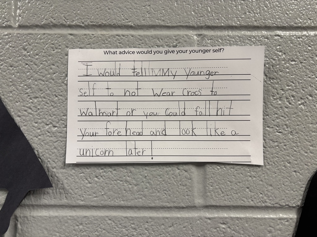 letter written to younger self to not wear crocs to walmart