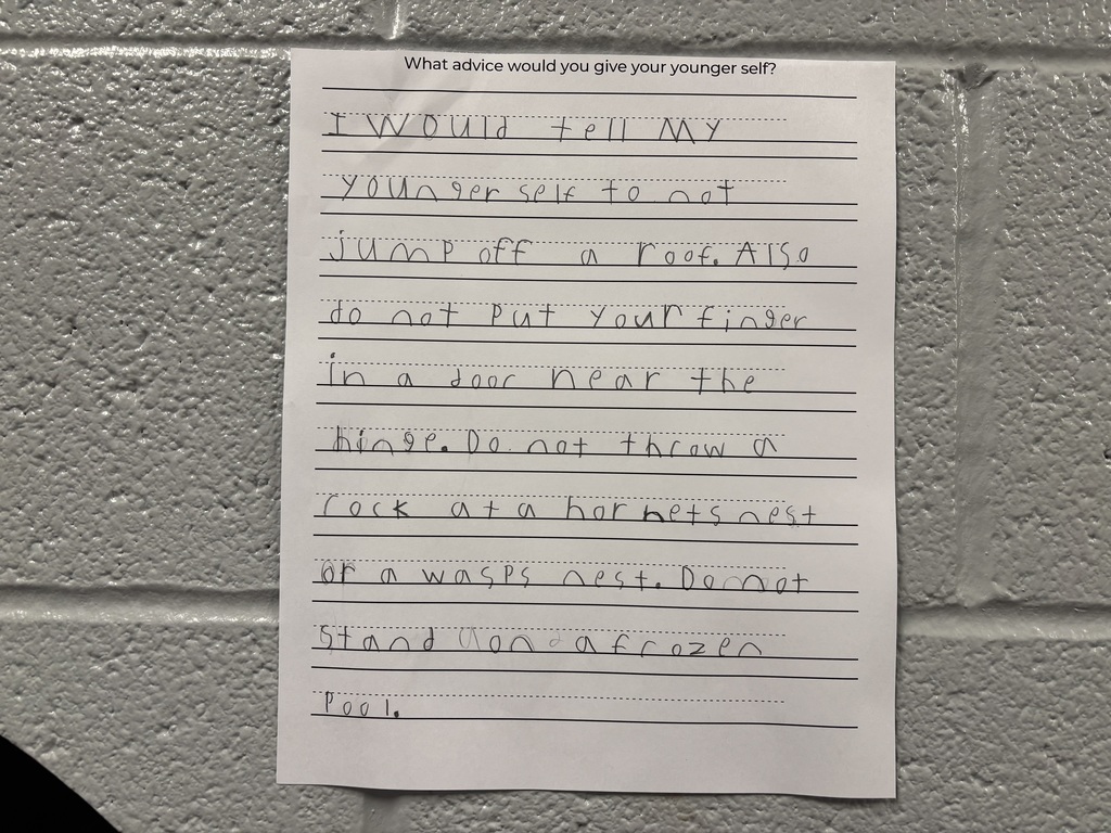 letter to younger self to not throw a rock at a hornet's nest